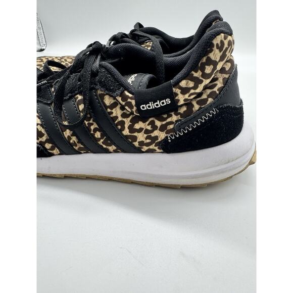 Adidas Womens Retrorun Cheetah Print Sneakers FZ2218 Size 8 Animal Print Shoes - Picture 6 of 11